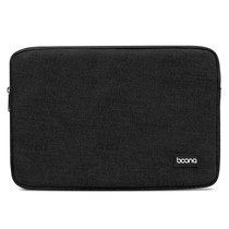 Baona Laptop Liner Bag Protective Cover, Size: 12 inch(Lightweight Black)