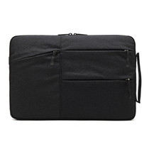 Zipper Type Polyester Business Laptop Liner Bag, Size: 11.6 Inch(Black)