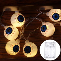 3m Ghost Eyes Design Halloween Series LED String Light, 20 LEDs 3 x AA Batteries Box Operated Party Props Fairy Decoration Night Lamp