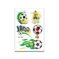 20 PCS World Cup Theme Cartoon Football Children Tattoo Stickers(WY-033)