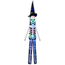 Halloween LED Hanging Lights Ghost Festival Decorative Lights, Style: Skeleton (Colorful)