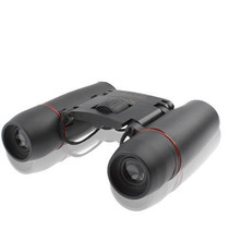 Mini Folded Field 7.2 Degree 126m / 1000m 30 x 60mm Red Multi-Coated Day Vision Outdoor Telescope Binoculars(Black)