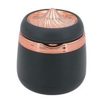 Car Ashtray Mini With Lamp And Cover Car Ashtray(N18A Gold)