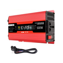 Carmaer Universal 60V to 220V 500W Car LCD Display Inverter Household Power Converter