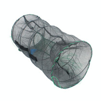 Spring Cage Fishing Net Automatic Folding Shrimp Cage Round Spring Fish Net(Special Mesh Large)