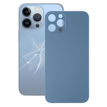 Easy Replacement Big Camera Hole Glass Back Battery Cover for iPhone 13 Pro(Blue)