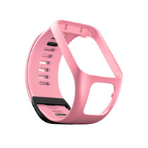For Tomtom 2 / 3 Universal Silicone Watch Band(Pink)