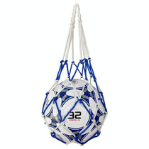 4 PCS Bold Solid Mesh Ball Storage Bag(Blue White)