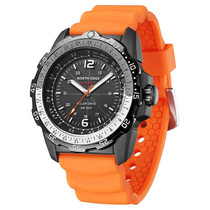 NORTH EDGE EVOQUE2 Outdoor Waterproof Solar Charging Sports Watch(Orange)