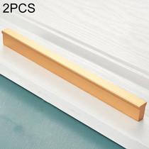 2 PCS 2778-288 Modern Simple Cabinet Door Handle Drawer Wardrobe Handle (Gold)
