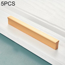 5 PCS 2778-128 Modern Simple Cabinet Door Handle Drawer Wardrobe Handle (Gold)