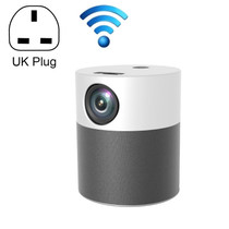 M1 Home Commercial LED Smart HD Projector, Specification: UK Plug(Intelligent WIFI Android Version)