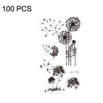 100 PCS Small Fresh Waterproof Tattoo Stickers(HC-443)