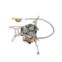 Outdoor Portable Three-Head Stove Camping Windproof Stove