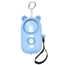 130dB LED Personal Alarm Pull Ring Outdoor Self-defense Products, Specification: Ordinary Style (Blue)