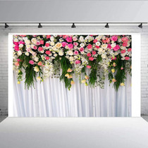 2.1m x 1.5m Flower Wall Simulation Wedding Theme Party Arrangement Photography Background Cloth(W091)