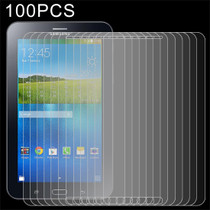 100 PCS 0.3mm 9H Full Screen Tempered Glass Film for Galaxy Tab 4 Lite / T116