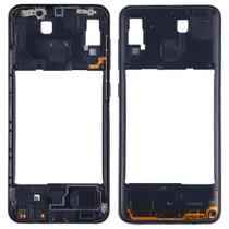 For Galaxy A20 Middle Frame Bezel Plate (Black)