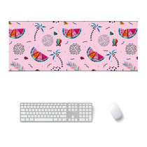 900x400x4mm Office Learning Rubber Mouse Pad Table Mat(4 Colorful Summer)