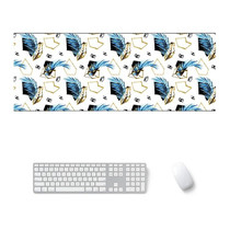 900x400x4mm Office Learning Rubber Mouse Pad Table Mat(9 Tropical Rainforest)