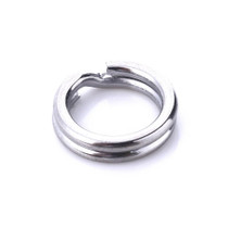 8mm  HENGJIA SS010 50pcs /Pack Stainless Steel Flat Ring Fishing Space Fittings