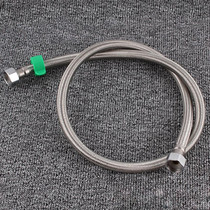 1m Steel Hat 304 Stainless Steel Metal Knitting Hose Toilet Water Heater Hot And Cold Water High Pressure Pipe 4/8 Inch DN15 Connecting Pipe