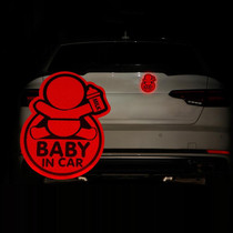 Car Safety Warning Reflective Stickers(Diamond Red)