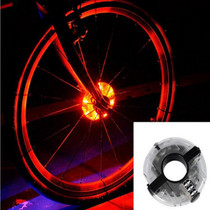 A108 Bicycle Decor Waterproof Flower Drum Lamp Dazzle Warning Lamp, Size: 9.5*1.7cm