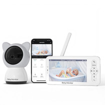 5 Inch HD Baby Monitor Wireless Wifi Baby Care Camera AU Plug