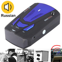 High Performance 360 Degrees Full-Band Scanning Car Speed Testing System / Detector Radar, Built-in Russian Voice Broadcast(Black)