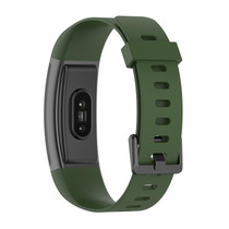 8-shape Silicone Watch Band for Realme Band RMA199(Green)