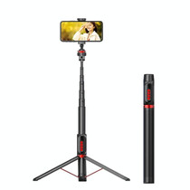 Aluminum Alloy Mobile Phone Bluetooth Selfie Stick Live Floor Tripod Bracket, Height: 1.5m