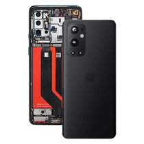 For OnePlus 9 Pro Battery Back Cover With Camera Lens (Black)