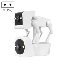 ESCAM PT212 4MP Dual Lens Robot Dog WiFi Camera Supports Cloud Storage/Two-way Audio/Night Vision, Specification:EU Plug