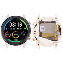 Original LCD Screen For Xiaomi Mi Watch / Watch Color Sport / Watch Revolve Active Digitizer Full Assembly with Frame (White)