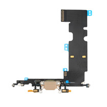 Charging Port Flex Cable for iPhone 8 Plus (Gold)