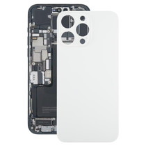 For iPhone 15 Pro Max Glass Battery Back Cover(White)