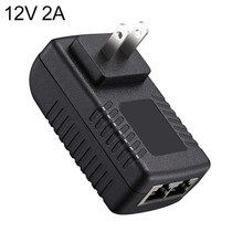 12V 2A Router AP Wireless POE / LAD Power Adapter(US Plug)