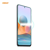 For Redmi Note 10 Pro / Note 10 Pro Max ENKAY Hat-Prince Full Glue Full Coverage Screen Protector Explosion-proof Hydrogel Film