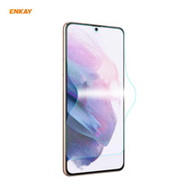 For Samsung Galaxy S21+ 5G ENKAY Hat-Prince 0.1mm 3D Full Screen Protector Explosion-proof Hydrogel Film