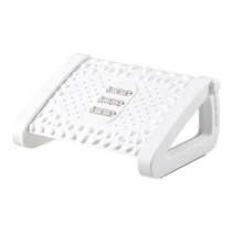 Office Computer Set Up Foot Stool Foot Massage Pedal(White)