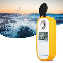 DR202 Digital Sea Water Refractometer Seawater Salinity Meter Specific Gravity Range 0100 Chlorinity 0~57 Refractometer
