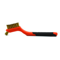 Copper Wire  7 inch Industrial Cleaning Brush Mini Refractor Cleaning Gap Brush