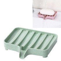 Plastic Soap Dish Storage Box(Green)