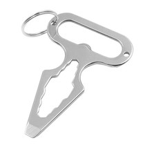 Outdoor Camping Supplies EDC Stainless Steel Multifunctional Wrench Self-defense Tools(036)