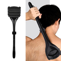 B5 Upgraded Version Manual 3 Knife Heads Back Shavers Long Handle Folded Removable Head Hair Removal