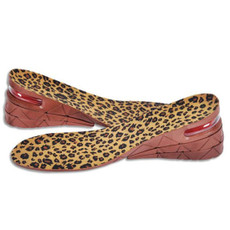 3-Layer Men Shoe Air Cushion Increase Insoles (Leopard Print) 3-Layer Men Shoe Air Cushion Increase Insoles (Leopard Print)