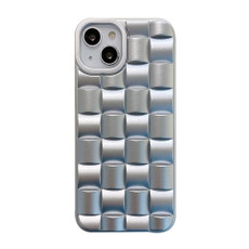 For iPhone 13 Pro Weave Texture Skin Feel TPU Phone Case (Silver)