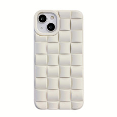 For iPhone 13 Pro Weave Texture TPU Phone Case (Beige)