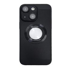 For  iPhone 14 Cooling MagSafe Magnifier Phone Case(Black) For  iPhone 14 Cooling MagSafe Magnifier Phone Case(Black)